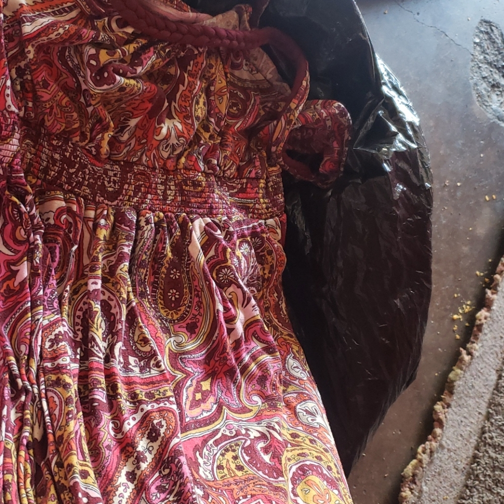 Long comfortable dress